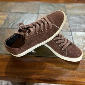 $149 Women's Ivy Low Lace Brown Suede 10 Frye and co Sneakers leather